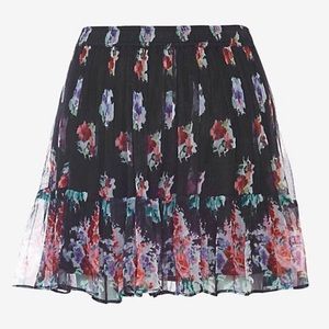 Intermix Floral Mini Skirt